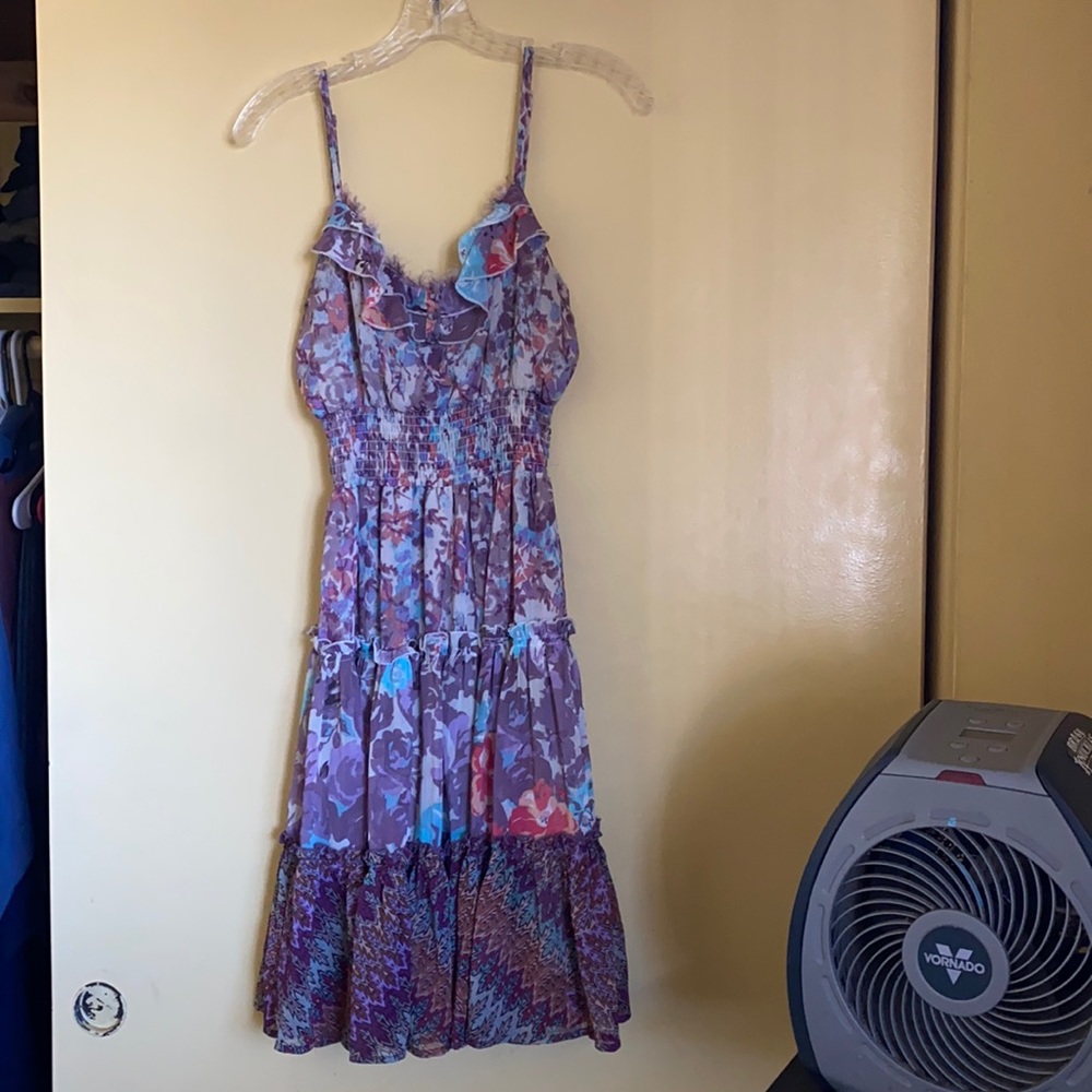 Floral chiffon Dress